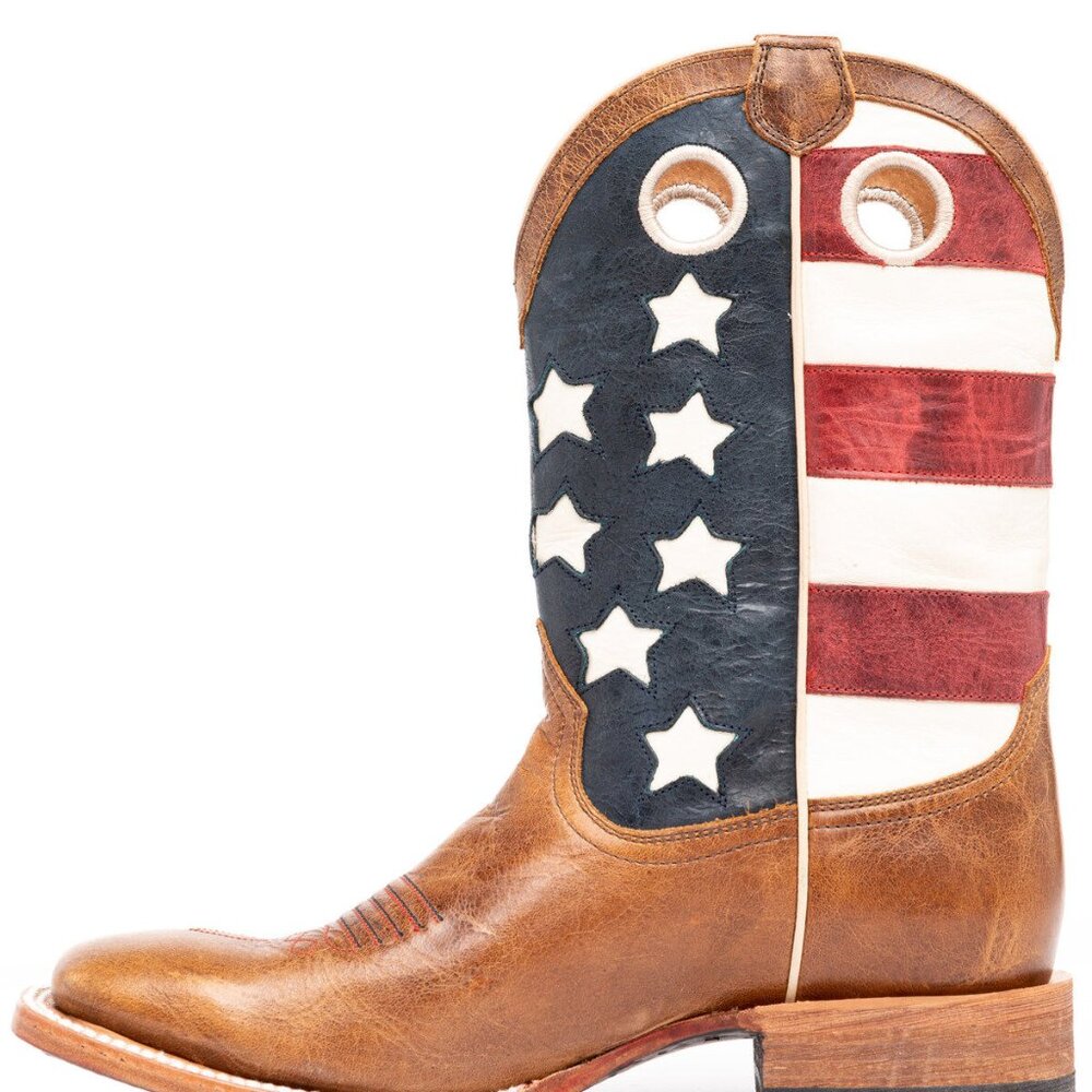 Cody James Men's Boots - American Flag - Square Toe
